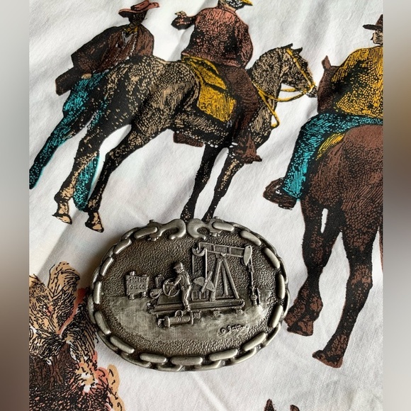 Vintage 1978 Gordon Bankston Belt Buckle‎ - Picture 1 of 11